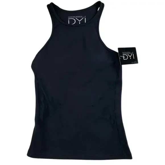 DYI Define Your Inspiration Mesh Panel Tank Black XS NEW - Picture 2 of 6